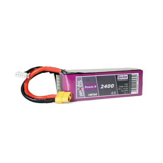 TopFuel LiPo-Akku 14.8V 2400mAh 4S 35C MTAG