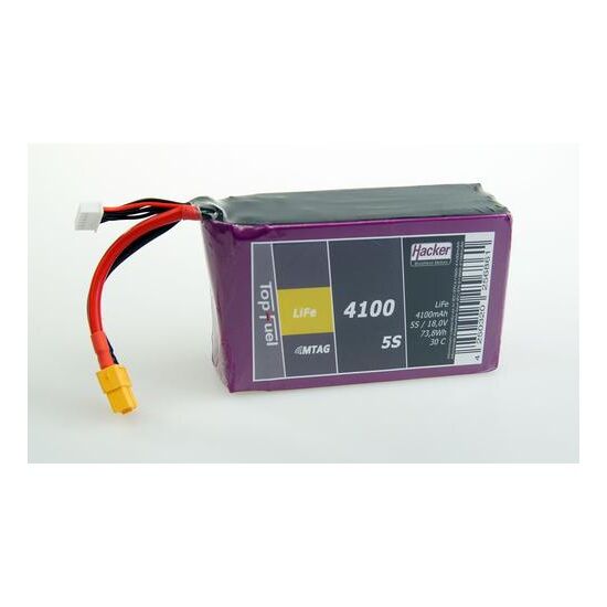 TopFuel LiFe-Akku 16.5V 4100mAh 5S 30C MTAG