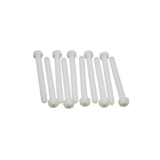 EP M5x40mm Nylon-Schraube, 10 Stk.