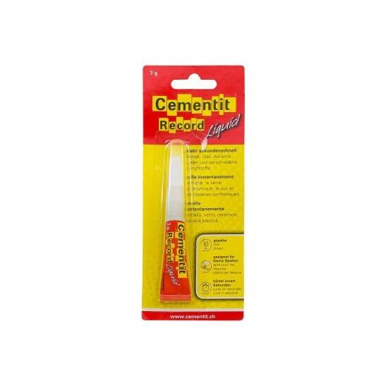 Cementit Record Liquid Sekundenkleber 3g