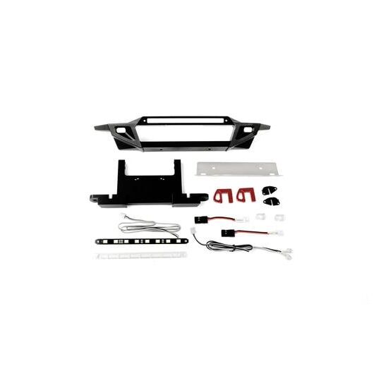 RC4WD Rook Metal Front Bumper with LED