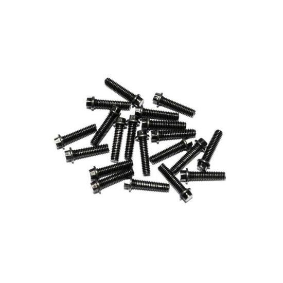 RC4WD Hex Bolts, M2x8mm, Black, 20 Stück,