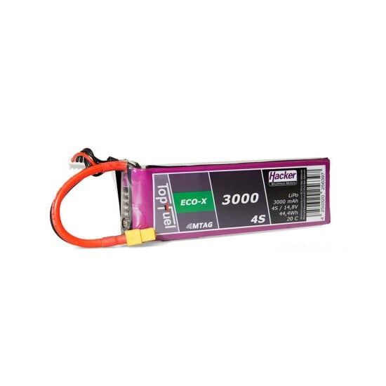TopFuel LiPo-Akku 14.8V 3000mAh 4S 20C MTAG