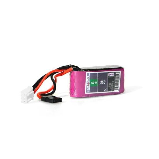 TopFuel LiPo-Akku 7.4V 350mAh 2S RX 25C