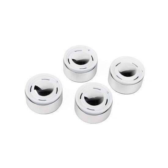 RC4WD Analog 1.9 Alu CAP Wheels White