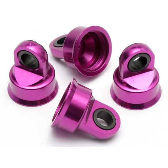 BOUCHON D'AMORTISSEURS VIOLET (4 PCES)  - LIGHTNING PRO