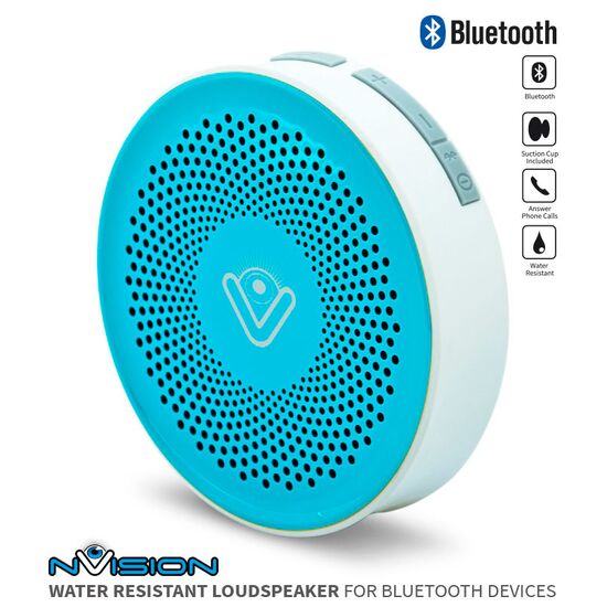 Water Resistant Bluetooth Loudspeaker Blue