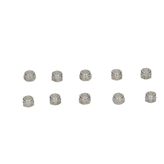 ALUMINIUM NYLON NUT 3MM