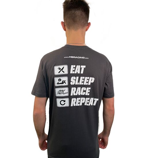 HB Racing Eat/Sleep/Race/Repeat T-Shirt (XXXL), 4 image