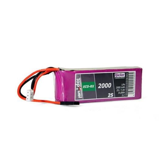 TF ECO-RX LiPo-Akku 7.4V 2000mAh 2S 5C, 2 image