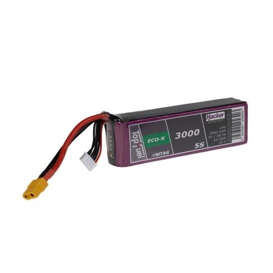 TopFuel LiPo-Akku 18.5V 3000mAh 5S 20C MTAG, 2 image