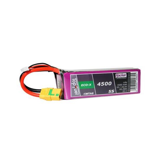 TopFuel LiPo-Akku 18.5V 4500mAh 5S 20C MTAG, 2 image