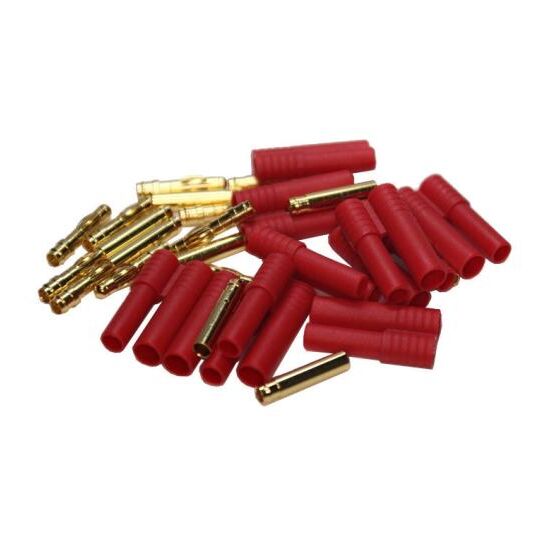 EP 4mm Gold Stecker / Buchse mit Gehäuse, 2 image