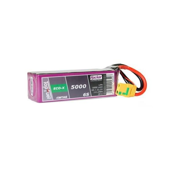 TopFuel LiPo-Akku 22.2V 5000mAh 6S 20C MTAG, 2 image