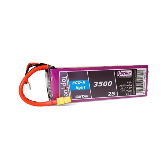 TF ECO-X LiPo-Akku 7.4V 3500mAh 2S 10C, 2 image