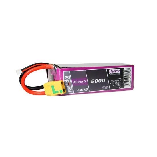 TopFuel LiPo-Akku 18.5V 5000mAh 5S 35C MTAG, 2 image