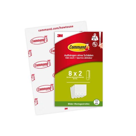 3M Command Bilder-Montagestreifen M, 2 image