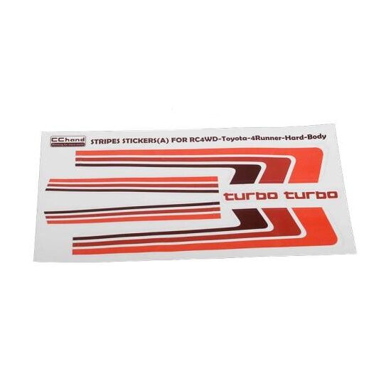 RC4WD Retro Body Decal Stripes, 2 image
