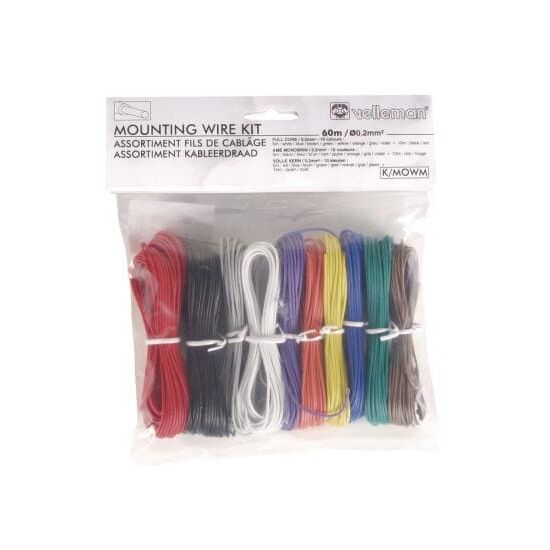 Velleman K/MOWM Uni. Draht Set,60m,10 Farb., 2 image