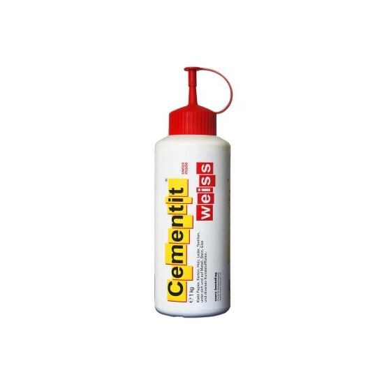 Cementit Bastelleim weiss 1kg, 2 image