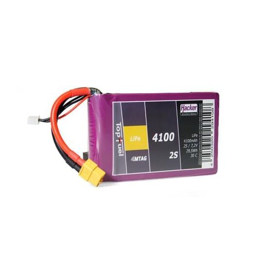 TopFuel LiFe-Akku 6.6V 4100mAh 2S 30C MTAG, 2 image