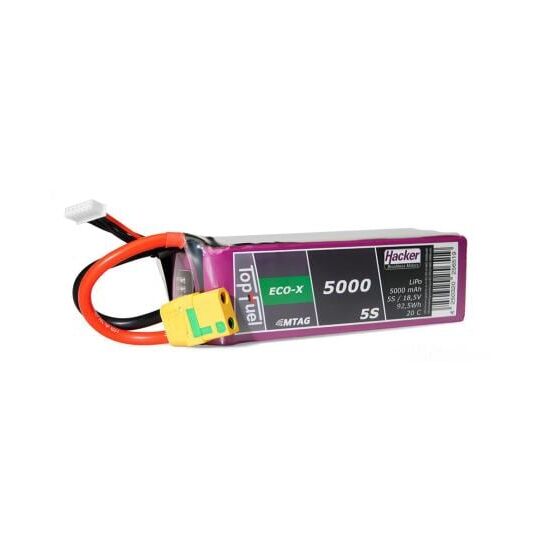 TopFuel LiPo-Akku 18.5V 5000mAh 5S 20C MTAG, 2 image