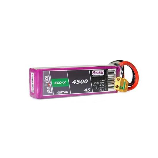 TopFuel LiPo-Akku 14.8V 4500mAh 4S 20C MTAG, 2 image
