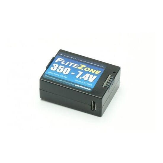 FliteZone RC-Akku LiPo 350mA, 7.4V, 2 image