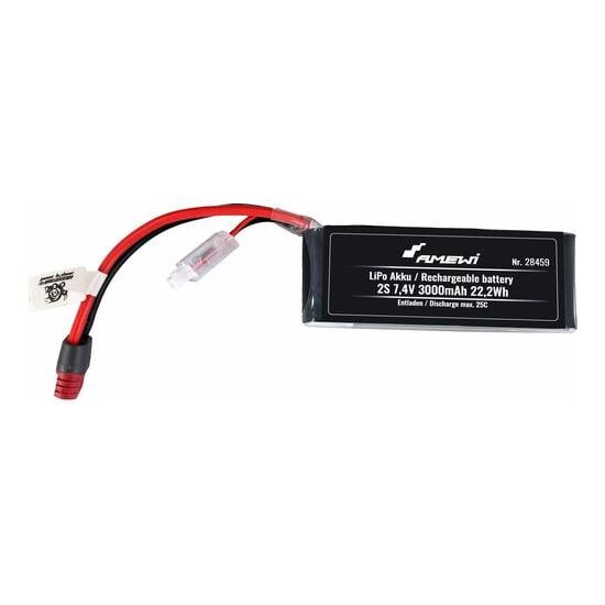 Amewi LiPo Akku 2S 7.4V 3000mAh, 2 image