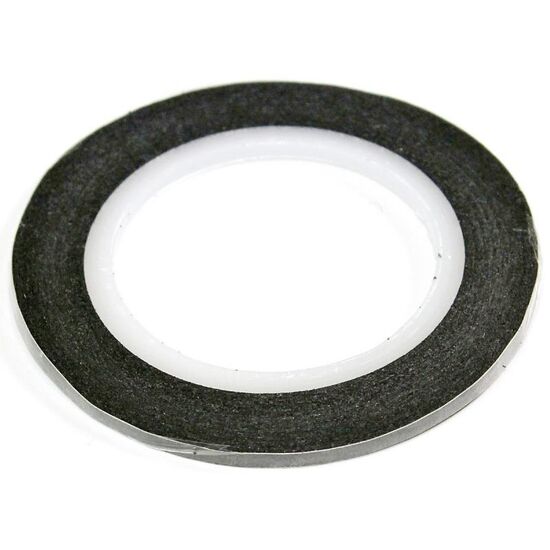 Bande Déco noir 2mm/10m