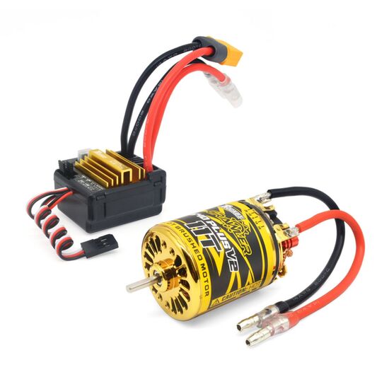Combo Crawler Rocket Plus V2 1:10 540 moteur à charbons 20T avec variateur 80A (Active Drag), 5 image