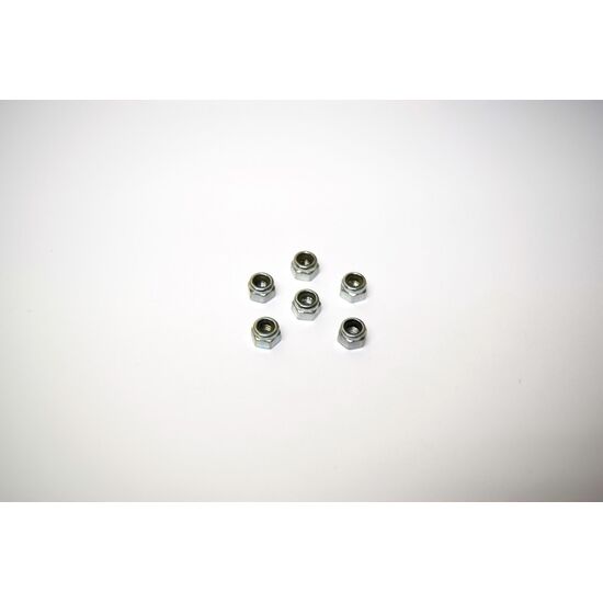Écrou de nylon M4 (6) AB2.8 BL