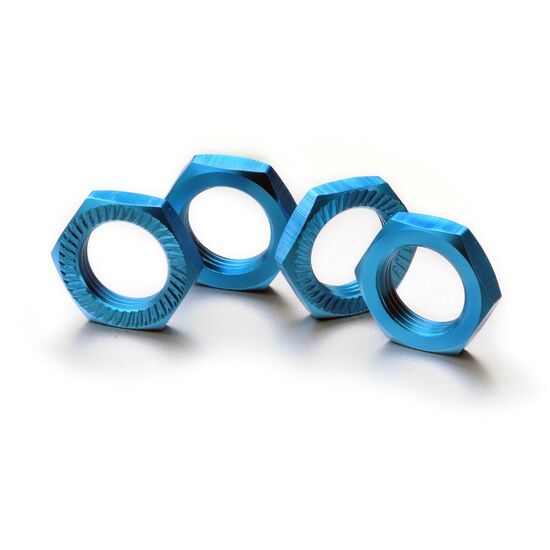Radmutter selbstsichernd 17mm blau (4)