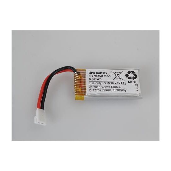 LiPo Battery-Pack 3.7V 250mAh für 23912