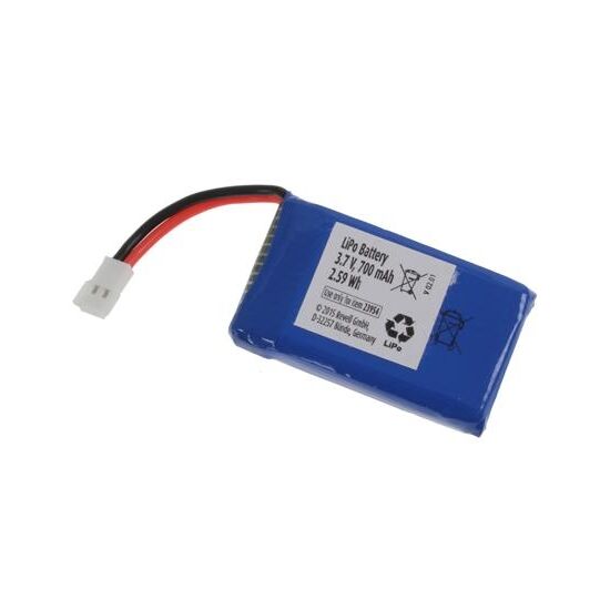 LiPo Battery Pack 3.7V 700mAh für 23954