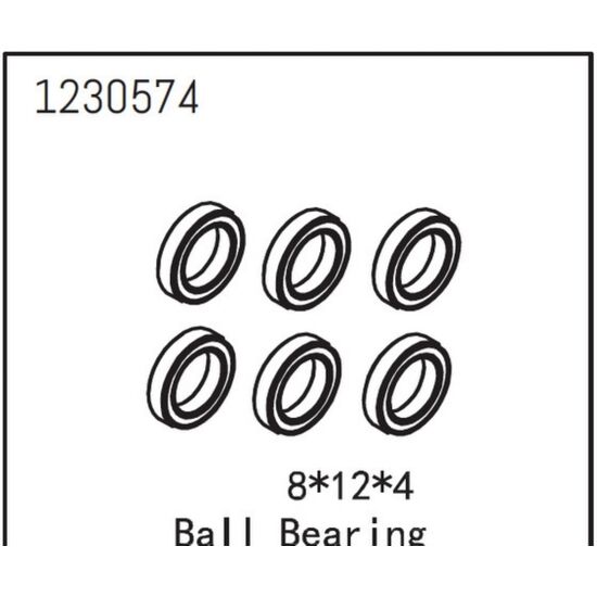 Roulement à billes 18*12*4 (6)