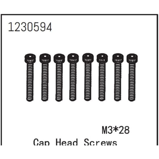 Vis à tête cylindrique M3*28 (8)