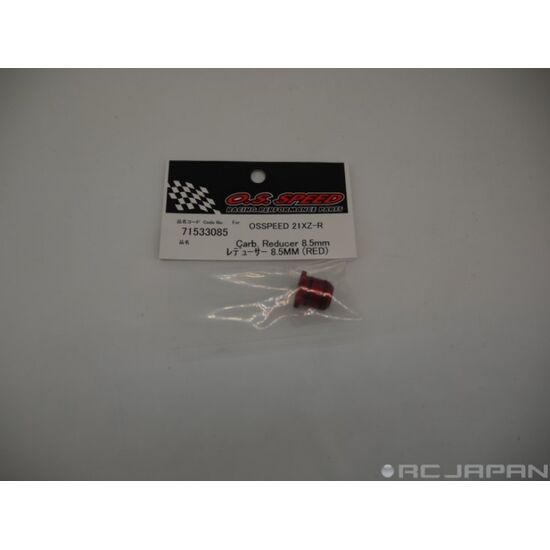Venturi de carburateur 8.5mm (rouge) OS Speed