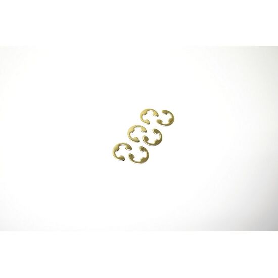 E clip 4mm (6) AB2.8 BL