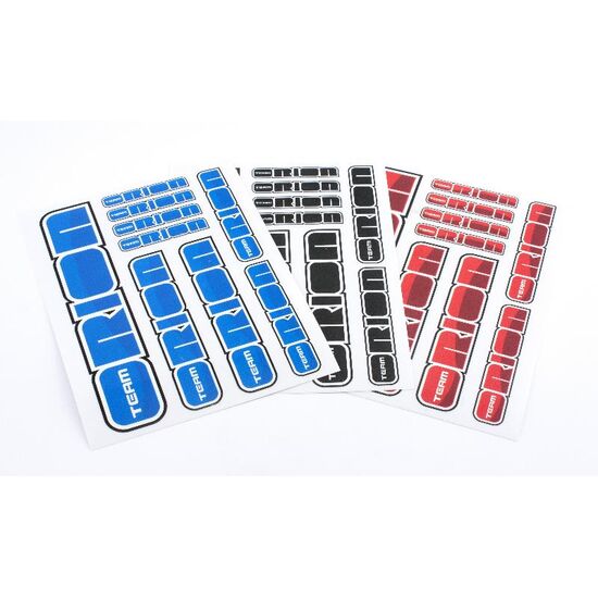Team Orion 2014 Logo Sticker Sheet (3pcs, red-blue-black), 2 image
