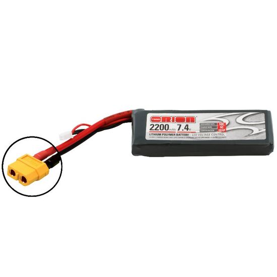 ORI60162-Team Orion LiPo 2200 2S 7,4V 50C XT60