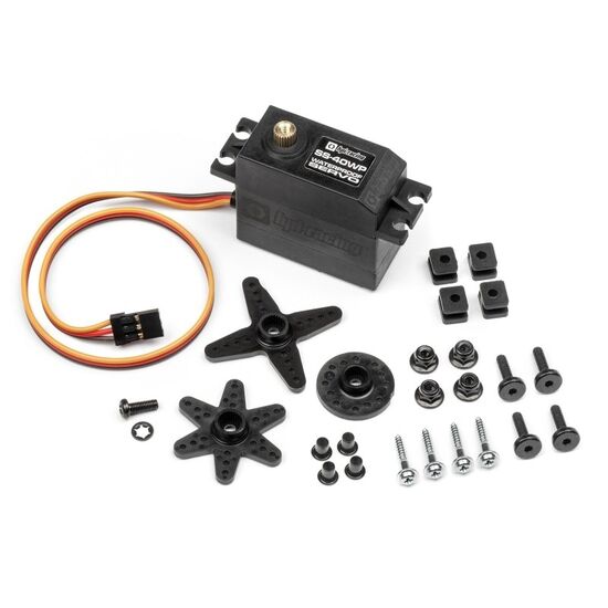 Servo HPI SS-40WP (Etanche/6.0V/10KG/Metal geared), 2 image