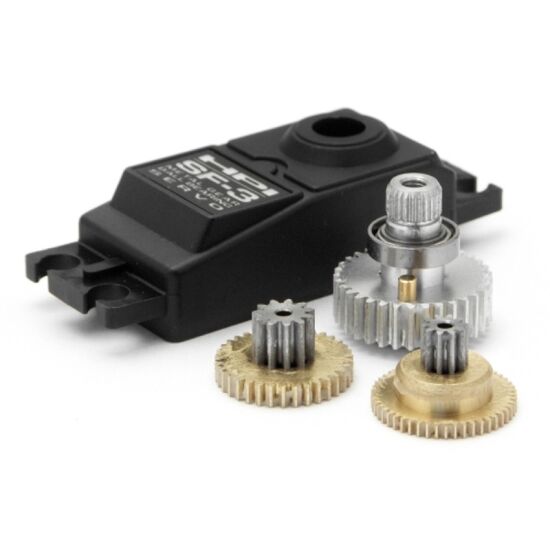 SET PIGNON METAL POUR SERVO SF-2 (AVEC ROULMTS)