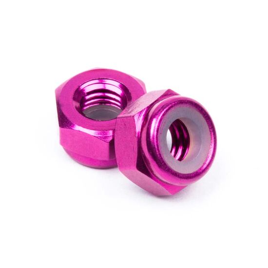 BAJA 5b - ALUMINIUM MUTTER LIGHT M4 (LILA/10pcs )