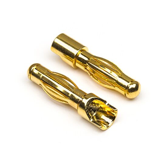 Connecteur male doré (1 paire)