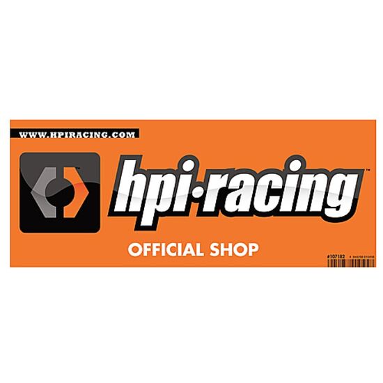 HPI logo small window sticker - double sided
