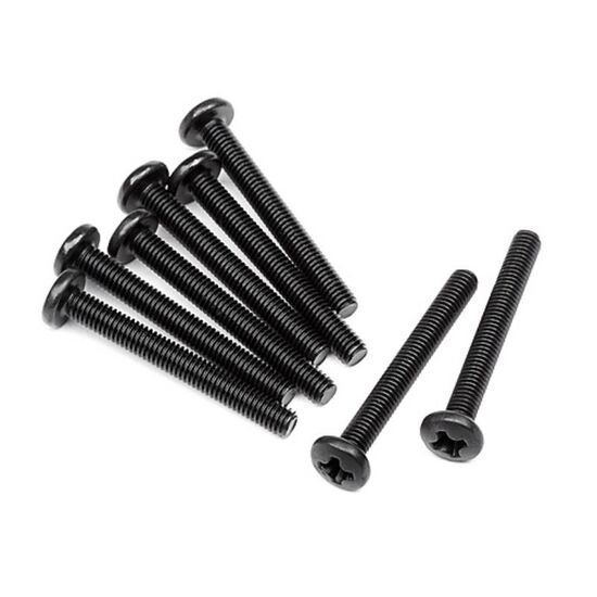 BINDER HEAD SCREW M3X25MM (8PCS)