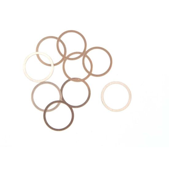 RONDELLES 10X12X0.1MM (CUIVRE/10 PCS - PRO 4)