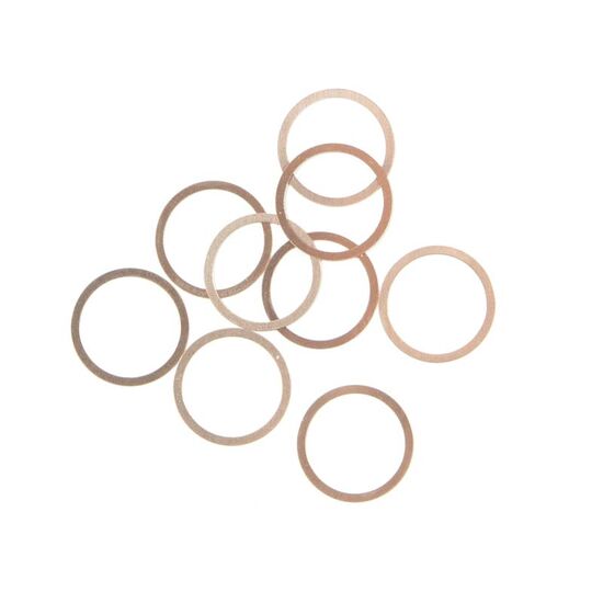 RONDELLES 10X12X0.1MM (CUIVRE/10 PCS - PRO 4), 3 image