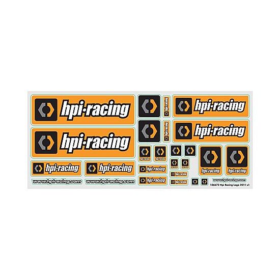 Autocollant HPI Racing Logo 2011 V1